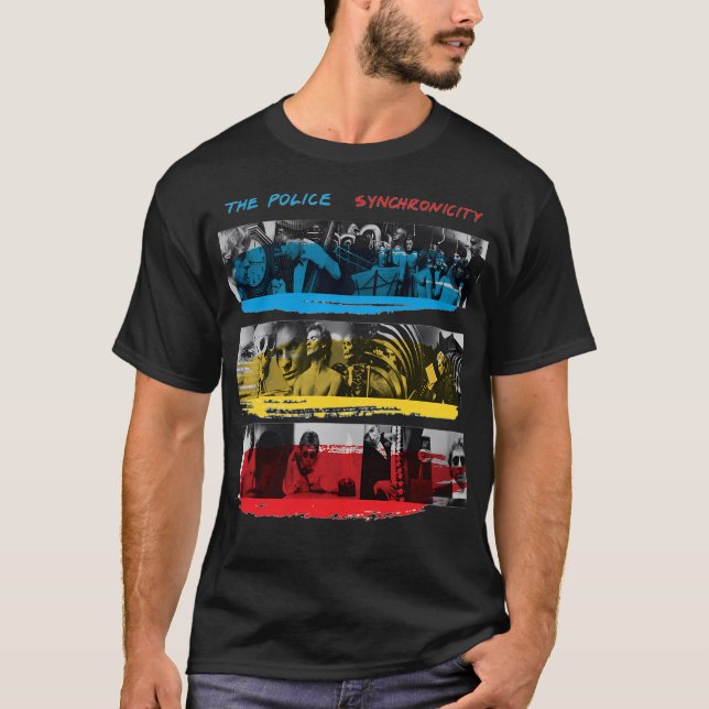 Synchronicity  The Police T-Shirt (Front)