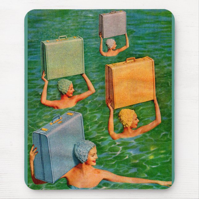 synchronized sea travel mouse pad (Front)