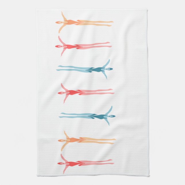 Synchronized Swim Towel (Vertical)