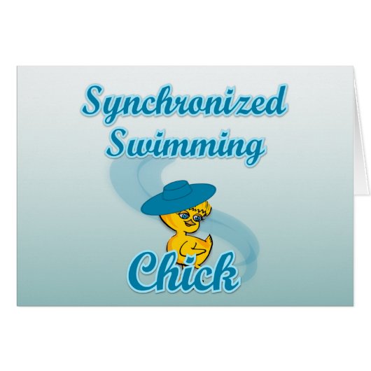 Synchronized Swimming Chick #3 (Front Horizontal)