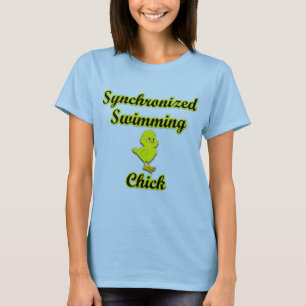 Synchronized Swimming Chick T-Shirt