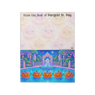 Synchronized Swimming Halloween Notepad