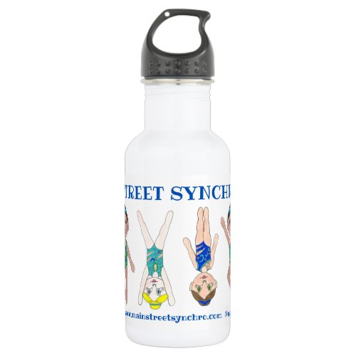 Synchronized Swimming Swim Team Pool Coach Club Stainless Steel Water Bottle