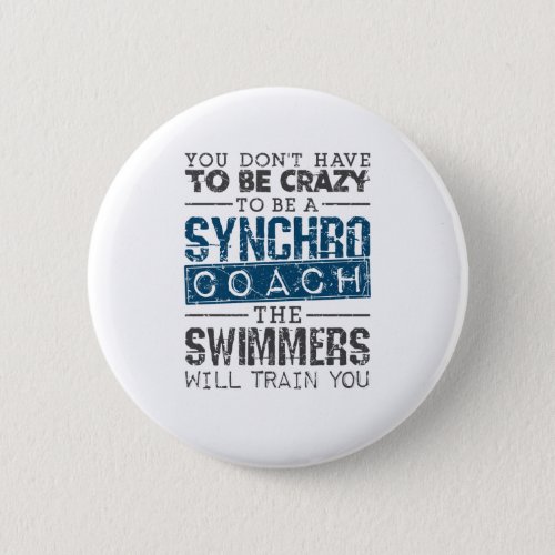 Synchronized Swimming Synchro Coach  Crazy Button