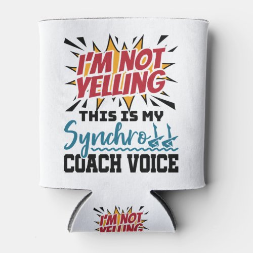 Synchronized Swimming Synchro Coach Voice Can Cooler