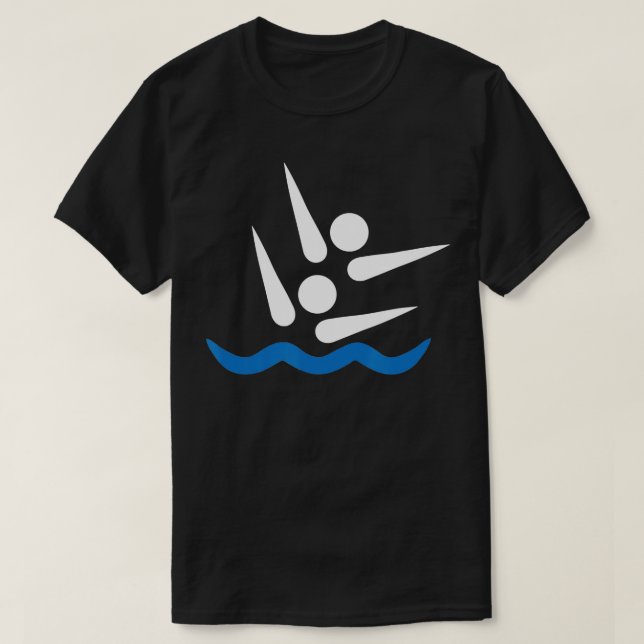 Synchronized swimming  T-Shirt (Design Front)