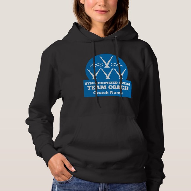 Synchronized Swimming Team Hoodie (Front)