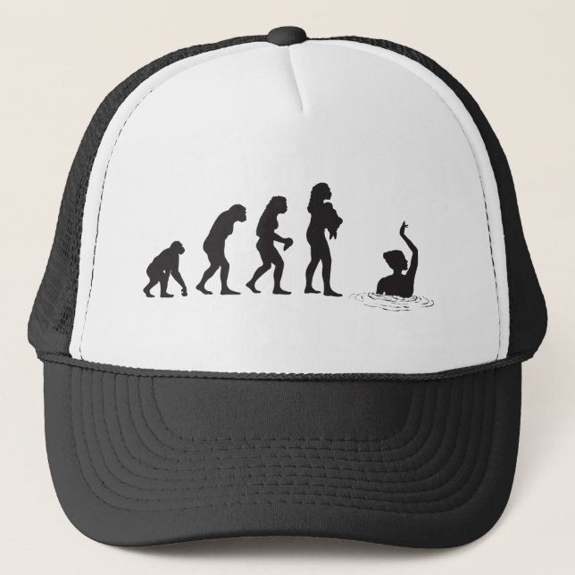 Synchronized Swimming Trucker Hat (Front)
