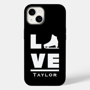 Synchronous Love And Live Figure Skating Name Text Case-Mate iPhone 14 Case