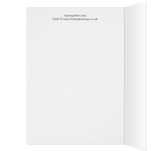 Syncopated Lady (Inside (Left))