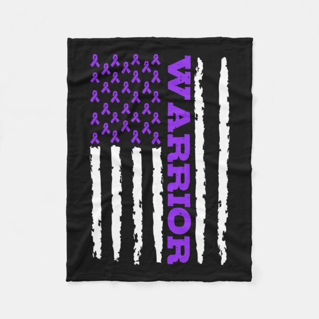 Syndrome Awareness  Fleece Blanket (Front)