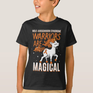 Syndrome Warrior Unicorn Lover Whs Advoccate  T-Shirt