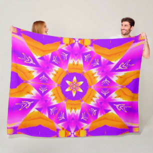 Synergy Jasmine 12  Fleece Blanket