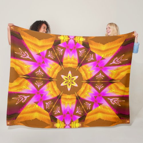 Synergy Jasmine 2  Fleece Blanket