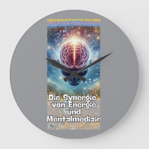 synergy of energy and mental medicine large clock