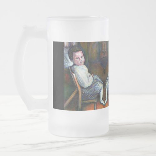 Synesthesia Frosted Glass Beer Mug