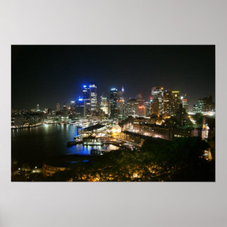 Syney Skyline Poster