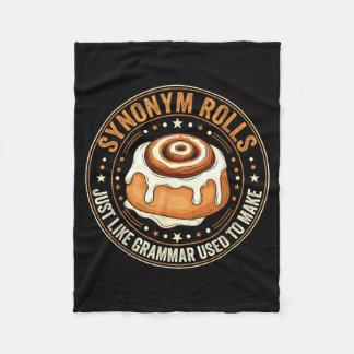 Synonym Rolls Just Like Grammar Used To Make Engli Fleece Blanket