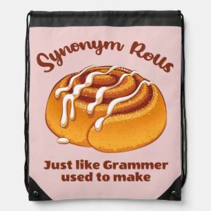 Synonym Rolls Just Like Grammer Used To Make Drawstring Bag