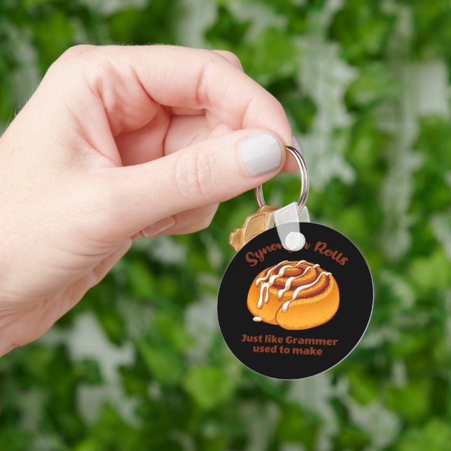 Synonym Rolls Just Like Grammer Used To Make Keychain (Hand)