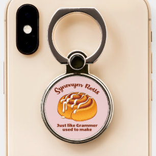 Synonym Rolls Just Like Grammer Used To Make Phone Ring Stand