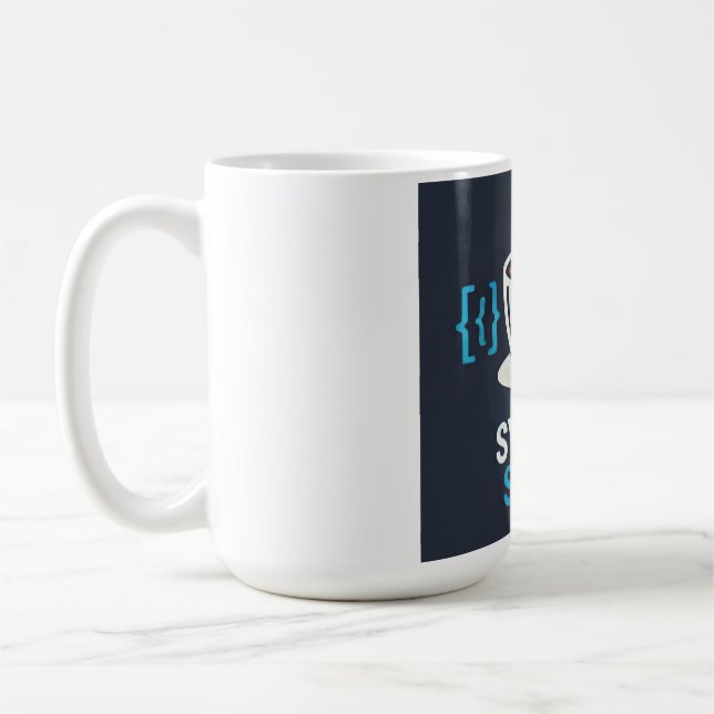 Syntax Saver Coffee & Code Mug (Left)