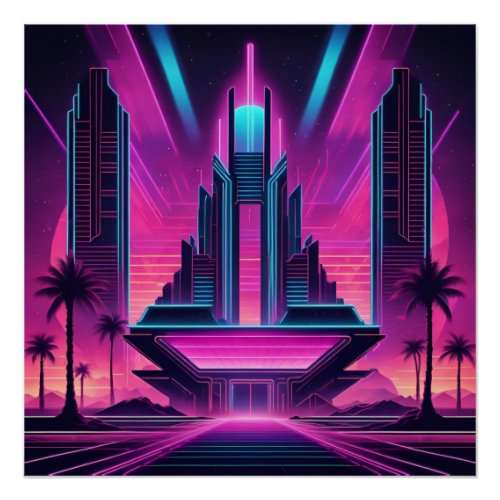 Synth City Poster