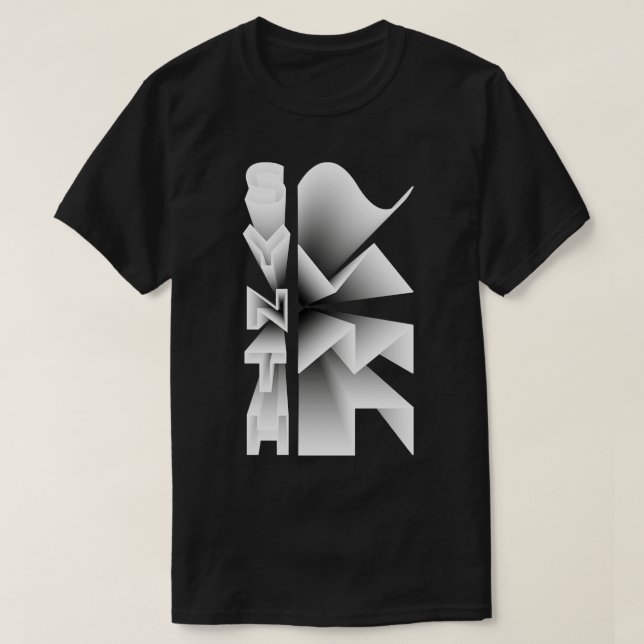 Synth Waveform Audio Analog Design Modular Gift 5 T-Shirt (Design Front)