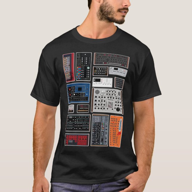 Synthesizer Collection T-Shirt (Front)