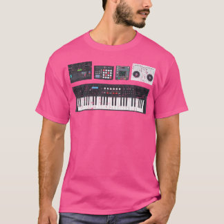 Synthesizer Dj Electronic Music Producer T-Shirt