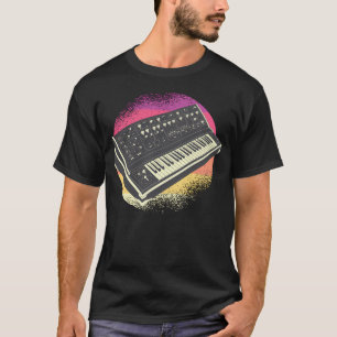 Synthesizer Electronic Music Band Music Instrument T-Shirt