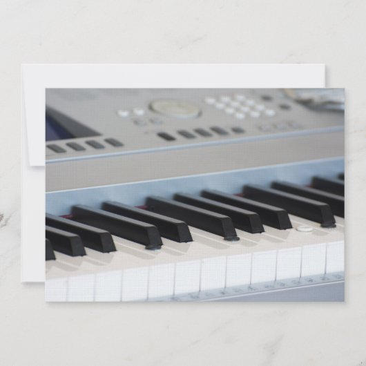 Synthesizer keyboard (Front)