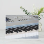 Synthesizer keyboard (Standing Front)