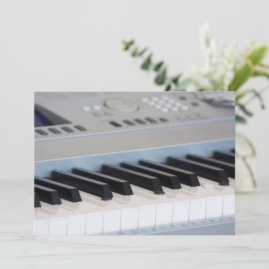 Synthesizer keyboard (Standing Front)