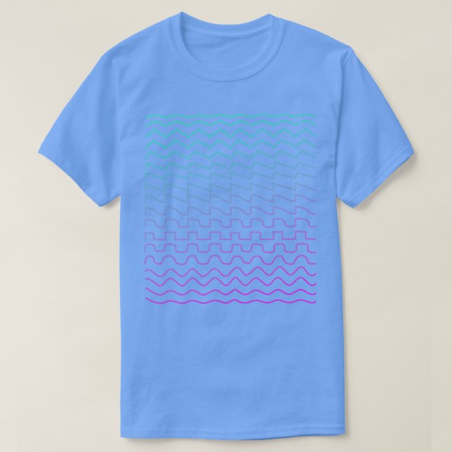 Synthesizer Waveforms  (2) T-Shirt (Design Front)