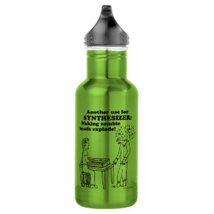 Synthesizer Zombie Explode Stainless Steel Water Bottle
