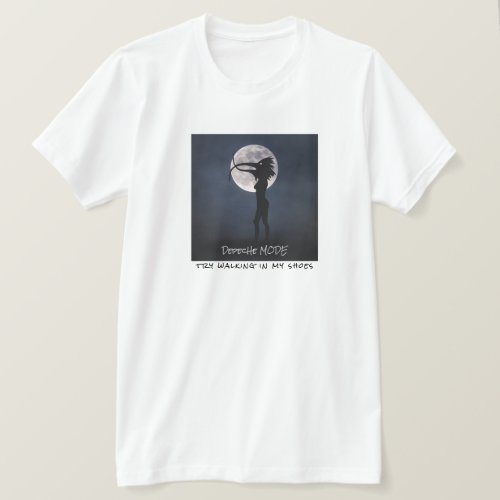 Synthetic Moonlight Walking in My Shoes T_Shirt