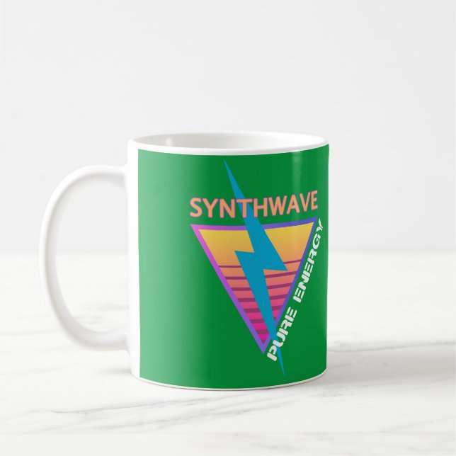 Synthwave Coffee Mug (Left)