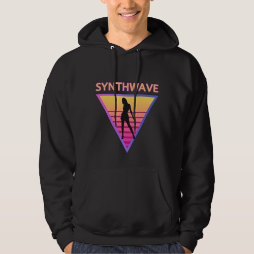 Synthwave Girl Hoodie
