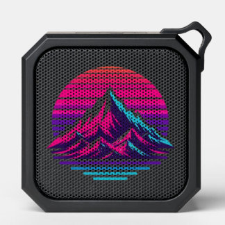 Synthwave Mountain Speaker – Retro Vibes in Every