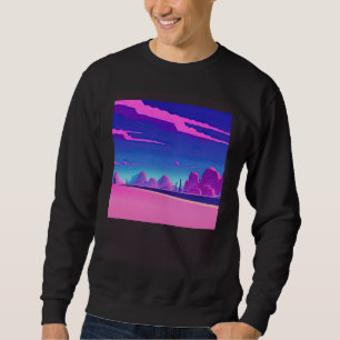 Synthwave outrun retrowave futuresynth sci fi 20 sweatshirt