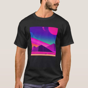 Synthwave outrun retrowave futuresynth sci fi 20 T-Shirt