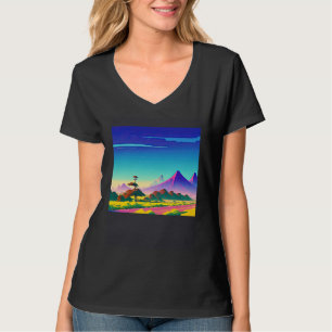 Synthwave outrun retrowave futuresynth sci fi  29 T-Shirt