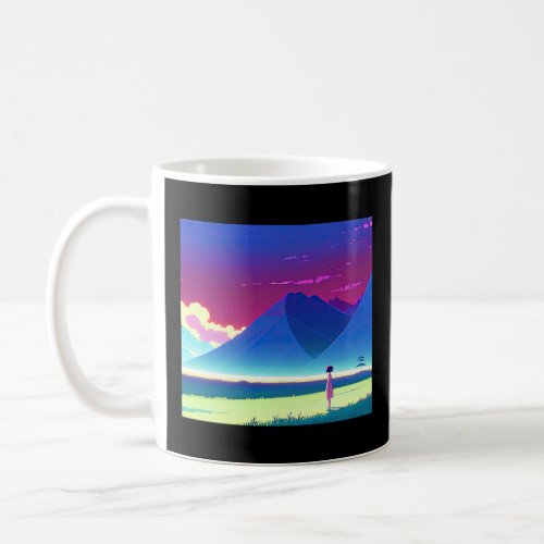 Synthwave outrun retrowave futuresynth sci fi  43  coffee mug