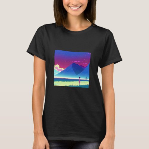 Synthwave outrun retrowave futuresynth sci fi  43  T_Shirt