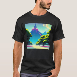 Synthwave outrun retrowave futuresynth sci fi 73 T-Shirt