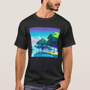 Synthwave outrun retrowave futuresynth sci fi 80 T-Shirt