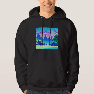 Synthwave outrun retrowave futuresynth sci fi  89 hoodie