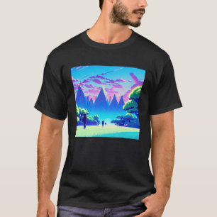 Synthwave outrun retrowave futuresynth sci fi 89 T-Shirt