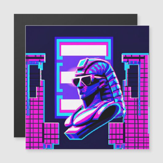 Synthwave Pharaoh (Front/Back)